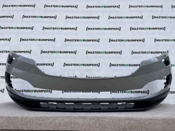 Skoda Karoq Act Edition 2017-2021 Front Bumper 4 Pdc No Jets Genuine [s504]