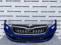 Skoda Kamiq 2019-on Front Bumper Blue Genuine [s304]