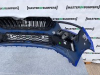 Skoda Kamiq 2019-on Front Bumper Blue Genuine [s304]