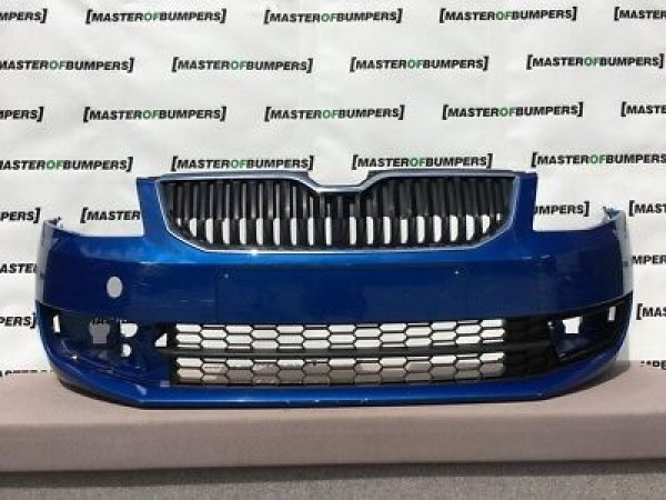 Skoda Octavia 5e0 2012-2014 Front Bumper In Blue [s21]