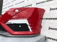 Skoda Octavia Vrs Mk4 2020-on Front Bumper In Red 4 X Pdc & Jets Genuine [s274]