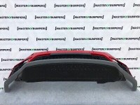 Skoda Octavia Vrs Mk4 2020-on Front Bumper In Red 4 X Pdc & Jets Genuine [s274]