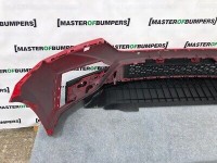 Skoda Octavia Vrs Mk4 2020-on Front Bumper In Red 4 X Pdc & Jets Genuine [s274]