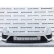 Skoda Octavia Vrs Mk4 2020-on Front Bumper In Whit 4 X Pdc & Jets Genuine [s277]