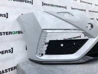 Skoda Octavia Vrs Mk4 2020-on Front Bumper In Whit 4 X Pdc & Jets Genuine [s277]