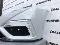 Skoda Octavia Vrs Mk4 2020-on Front Bumper In Whit 4 X Pdc & Jets Genuine [s277]