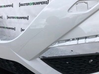 Skoda Octavia Vrs Mk4 2020-on Front Bumper In Whit 4 X Pdc & Jets Genuine [s277]