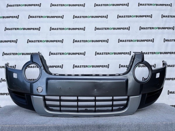 Skoda Yeti Mk1 2009-2014 Front Bumper No Pdc + Jets Genuine [s343]