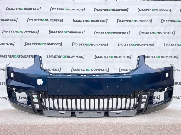 Skoda Yeti Outdoor Mk2 2014-2017 Front Bumper No Pdc + Jets Genuine [s452]