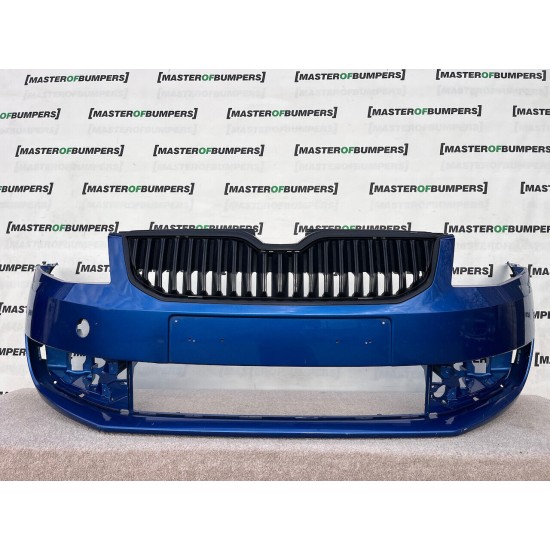 Skoda Octavia Se Saloon Estate 5e0 2012-2014 Front Bumper No Pdc Genuine [s506]