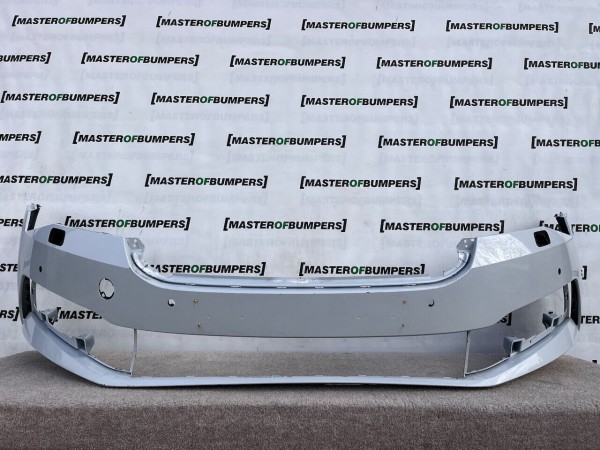 Skoda Superb Salon Estate Mk4 2020-2023 Front Bumper 4 Pdc +jets Genuine [s510]