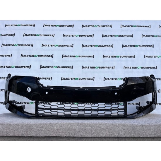 Skoda Superb Salon Estate Mk4 2020-2023 Front Bumper 4 Pdc +jets Genuine [s514]