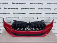 Skoda Fabia Monte Carlo Mk4 2021-2024 Front Bumper W/grill Genuine [s515]