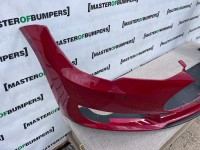 Tesla Model S Performance Mk1 2012-2016 Front Bumper 4 Pdc Genuine [p79]