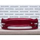 Tesla Model 3 Hatchback 2017-2023 Front Bumper Red 6 Pdc Genuine [p109]