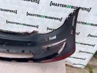 Tesla Model 3 Hatchback 2017-2023 Front Bumper Red 6 Pdc Genuine [p109]