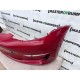 Tesla Model 3 Hatchback 2017-2023 Front Bumper Red 6 Pdc Genuine [p109]