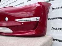 Tesla Model 3 Hatchback 2017-2023 Front Bumper Red 6 Pdc Genuine [p109]