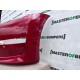 Tesla Model 3 Hatchback 2017-2023 Front Bumper Red 6 Pdc Genuine [p109]