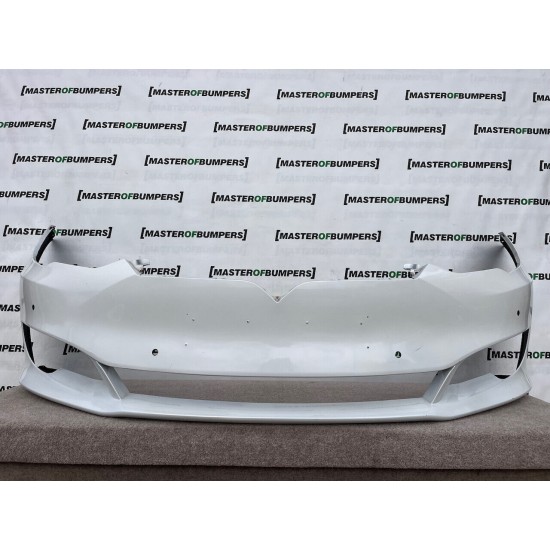 Tesla Model S Performance Face Lift 2017-2021 Front Bumper 6 Pdc Genuine [p167]