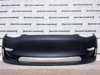 Tesla Model 3 Hatchback 2017-2023 Front Bumper No Pdc Genuine [p168]