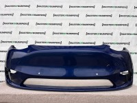 Tesla Y Model Y 2020-2024 Front Bumper Blue 6 Pdc Genuine [p252]