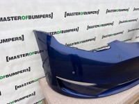 Tesla Y Model Y 2020-2024 Front Bumper Blue 6 Pdc Genuine [p252]