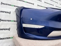 Tesla Y Model Y 2020-2024 Front Bumper Blue 6 Pdc Genuine [p252]