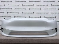 Tesla Y Model Y 2020-2024 Front Bumper White No Pdc Genuine [p274]