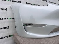 Tesla Y Model Y 2020-2024 Front Bumper White No Pdc Genuine [p274]