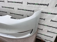 Tesla Y Model Y 2020-2024 Front Bumper White No Pdc Genuine [p274]