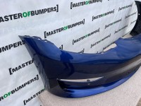 Tesla Model 3 Hatchback 2017-2023 Front Bumper 6 Pdc Genuine [p65]