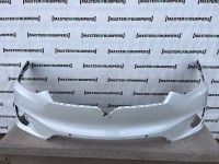 Tesla X Model X 2015-2020 Front Bumper White Genuine [p82]