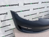 Tesla Model 3 Hatchback 2017-2021 Front Bumper In Primer 6 Pdc Genuine [p198]