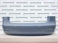 Tesla Model 3 Hatchback 2017-2021 Rear Bumper In Primer 6 Pdc Genuine [p303]