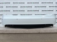 Tesla Model S 2012-2015 Rear Bumper With Diffuser 6 Pdc Genuine [p941]