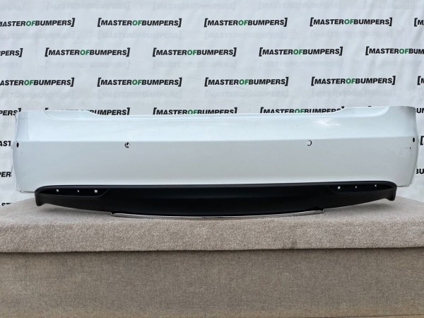 Tesla Model S 2012-2015 Rear Bumper With Diffuser 6 Pdc Genuine [p941]