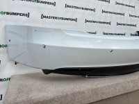 Tesla Model S 2012-2015 Rear Bumper With Diffuser 6 Pdc Genuine [p941]