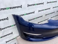 Tesla Model 3 Hatchback 2017-2023 Front Bumper Blue 4 Pdc Genuine [p110]