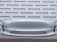 Tesla Model 3 Hatchback 2017-2023 Front Bumper 6 Pdc Genuine [p360]