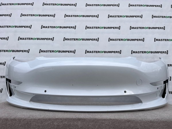 Tesla Model 3 Hatchback 2017-2023 Front Bumper 6 Pdc Genuine [p360]