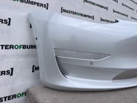 Tesla Model 3 Hatchback 2017-2023 Front Bumper 6 Pdc Genuine [p360]