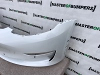 Tesla Model 3 Hatchback 2017-2023 Front Bumper 6 Pdc Genuine [p360]