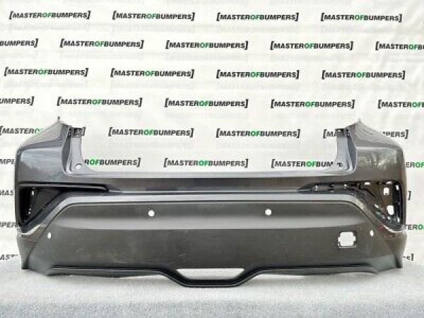 Toyota C-hr Chr 2016-2020 Rear Bumper Grey 4 Pdc Genuine [t183]