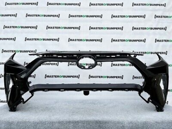 Toyota Rav 4 Hybrid Dynamic Mk5 2018-2021 Front Bumper Blac 4 Pdc Genuine [t202]