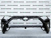 Toyota Rav 4 Hybrid Dynamic Mk5 2018-2021 Front Bumper Blac 4 Pdc Genuine [t202]