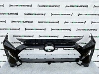 Toyota Rav 4 Hybrid Dynamic Mk5 2018-2021 Front Bumper Blac 4 Pdc Genuine [t202]