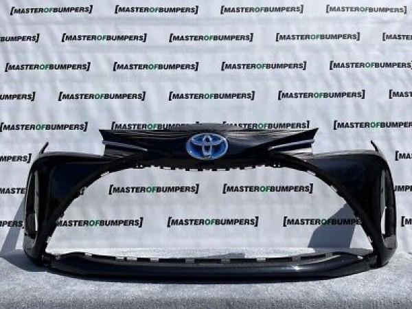 Toyota Yaris Mk3 Face Lifting 2017-2020 Front Bumper Black Genuine [t212]