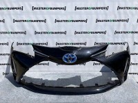 Toyota Yaris Mk3 Face Lifting 2017-2020 Front Bumper Black Genuine [t212]