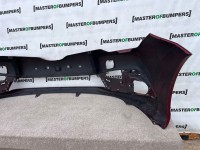 Toyota Auris Mk2 Lift 2016-2018 Front Bumper Red No Pdc Genuine [t386]